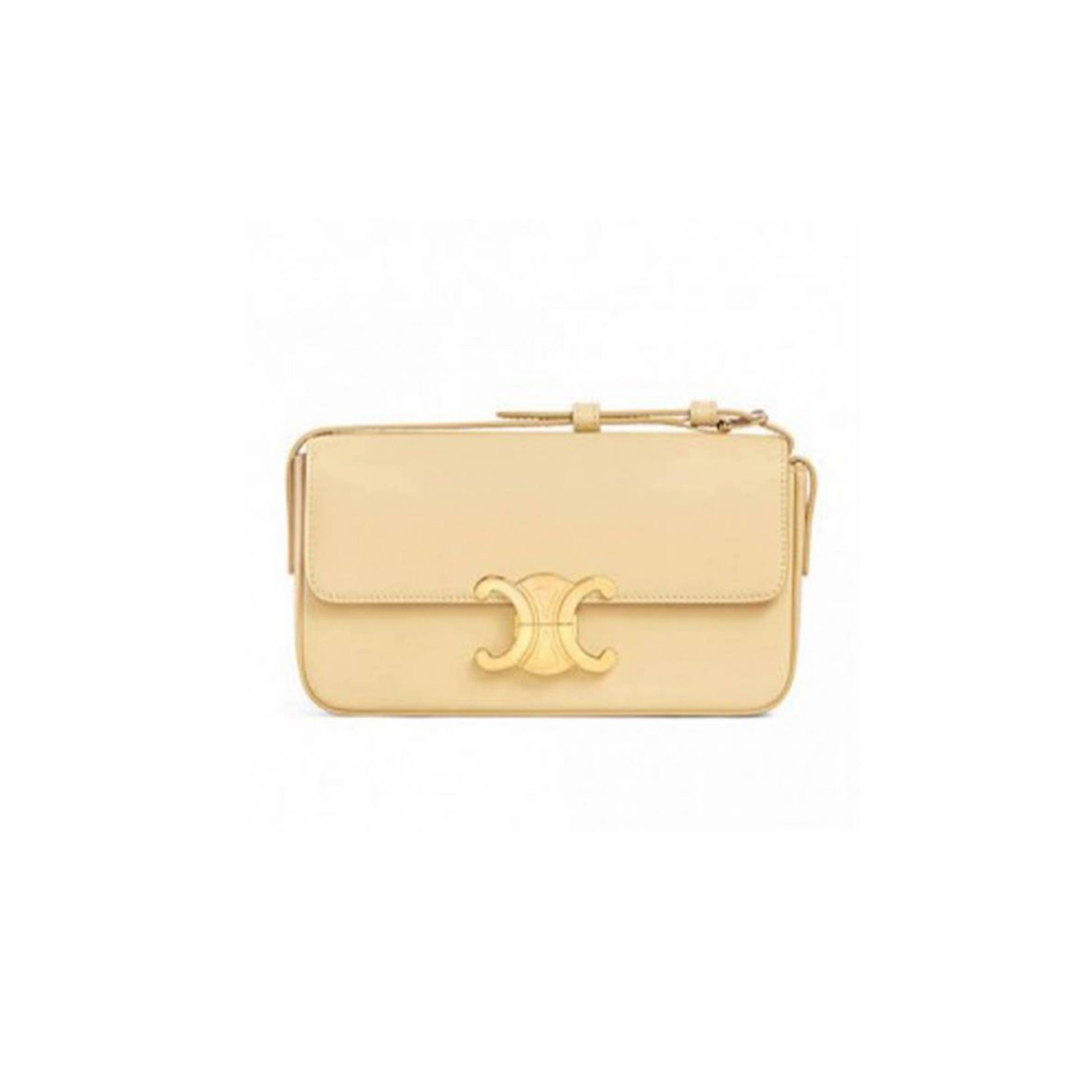 CELINE TRIOMPHE SHOULDER BAG 194143BF4.11PA (20*10*4cm)